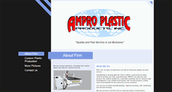 Desktop Screenshot of amproplastics.com